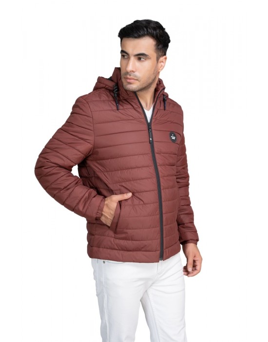 Men Packable Jacket Wine